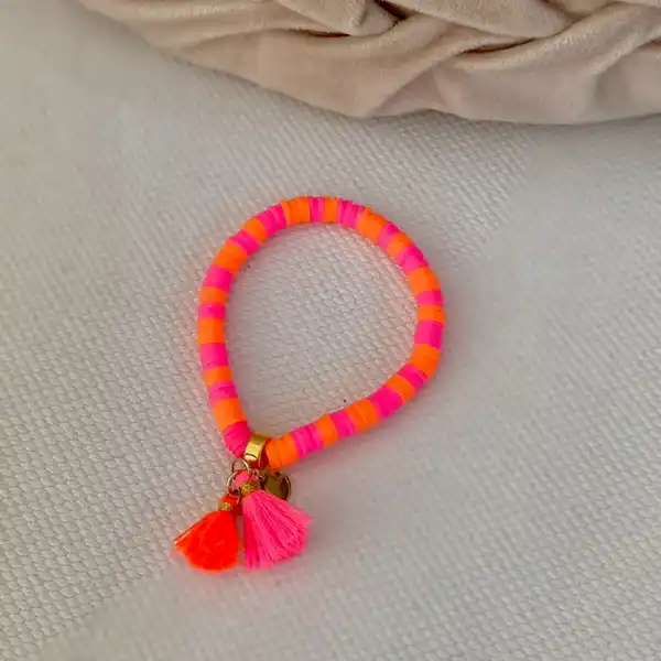 Pink Orange Armband